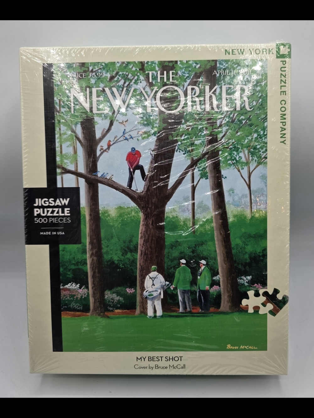 The New Yorker 'My Best Shot' 500-Piece Jigsaw Puzzle - Green
